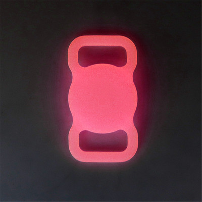 1 kom za Apple Airtag Case Ogrlica za pse i mačke GPS Finder Šarena svjetleća zaštitna silikonska futrola za Apple Air Tag Tracker slučaj