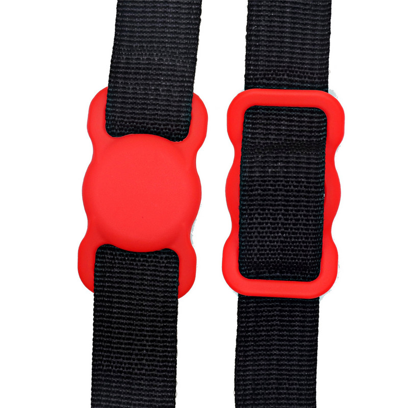 1 kom za Apple Airtag Case Ogrlica za pse i mačke GPS Finder Šarena svjetleća zaštitna silikonska futrola za Apple Air Tag Tracker slučaj