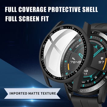 Защитен калъф за Huawei Watch GT 2 46 мм/42 мм Аксесоари Пълно покритие Броня Екран Закален протектор gt2 46 мм 42 мм Капак