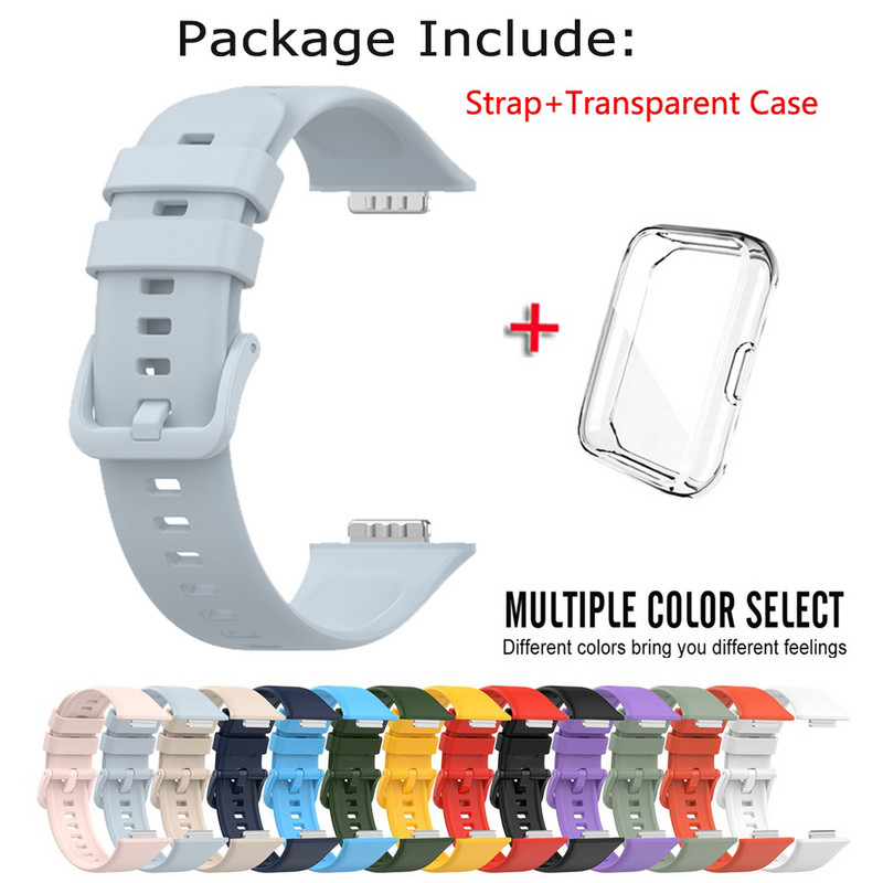 Silikoonrihm Huawei kella Fit 2 asenduskellapaela käevõru jaoks