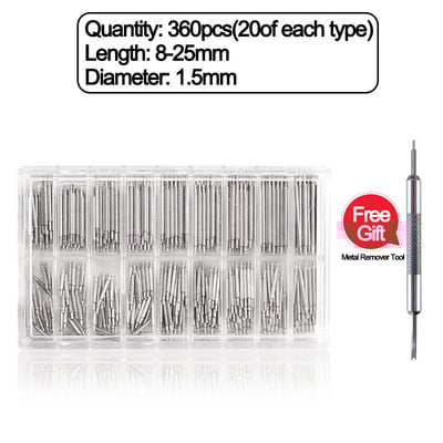 8mm-27mm Opružne šipke od nehrđajućeg čelika Remen za sat Opružne igle Alati za popravak narukvice Remen za sat Vezica Zatik Remen za sat Dodaci