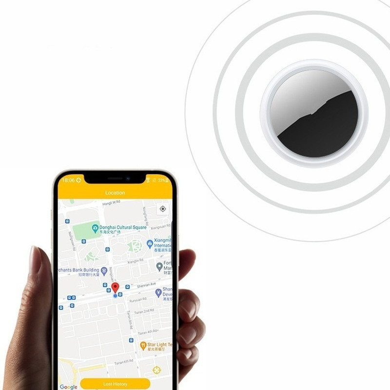 Pametni GPS Tracker Anti-lost Keychain Bluetooth Key Finder Uređaj za praćenje pozicioniranja djece Praćenje kućnih ljubimaca za Airtag Dodaci
