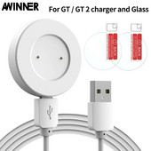 Za Huawei Watch GT / GT2 Prijenosni bežični USB kabel Punjač Stalak Power Magnetic Punjač za sat za Honor GT 2 Glass Film