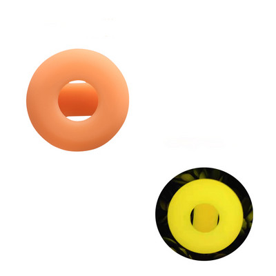 Skirtas Apple AirTag šviečiantis silikoninis dangtelis katės šunų antkaklio paltas naminiams gyvūnėliams nuo praradimo vietos stebėjimo priemonės dangtelis, skirtas oro žymų sekimo priedams