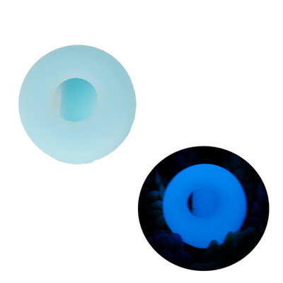 Skirtas Apple AirTag šviečiantis silikoninis dangtelis katės šunų antkaklio paltas naminiams gyvūnėliams nuo praradimo vietos stebėjimo priemonės dangtelis, skirtas oro žymų sekimo priedams