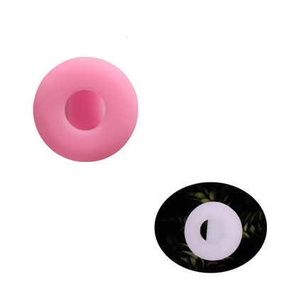 Skirtas Apple AirTag šviečiantis silikoninis dangtelis katės šunų antkaklio paltas naminiams gyvūnėliams nuo praradimo vietos stebėjimo priemonės dangtelis, skirtas oro žymų sekimo priedams