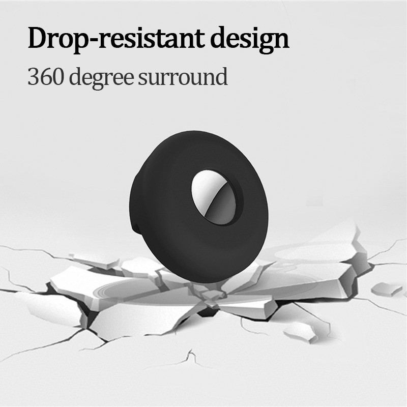 Skirtas Apple AirTag šviečiantis silikoninis dangtelis katės šunų antkaklio paltas naminiams gyvūnėliams nuo praradimo vietos stebėjimo priemonės dangtelis, skirtas oro žymų sekimo priedams