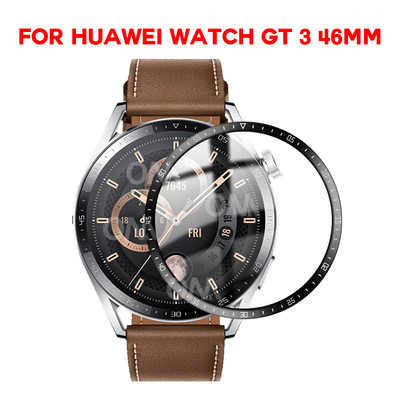 5D ekraanikaitsekile Huawei Watch GT 3 GT3 2 42mm 46mm 3 Pro Smart Watchi pehme kaitsekatte tarvikud (mitte klaasist)