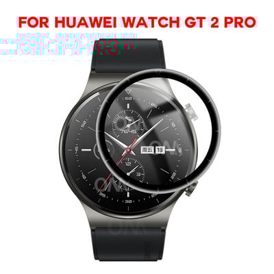 5D ekraanikaitsekile Huawei Watch GT 3 GT3 2 42mm 46mm 3 Pro Smart Watchi pehme kaitsekatte tarvikud (mitte klaasist)