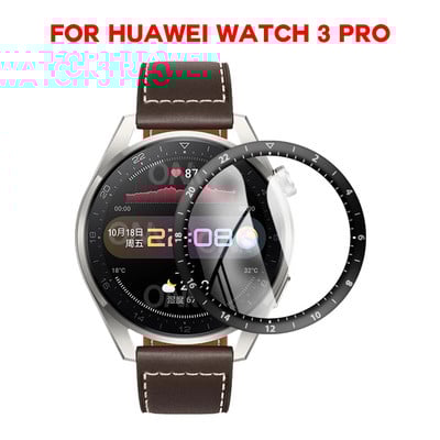 5D ekraanikaitsekile Huawei Watch GT 3 GT3 2 42mm 46mm 3 Pro Smart Watchi pehme kaitsekatte tarvikud (mitte klaasist)