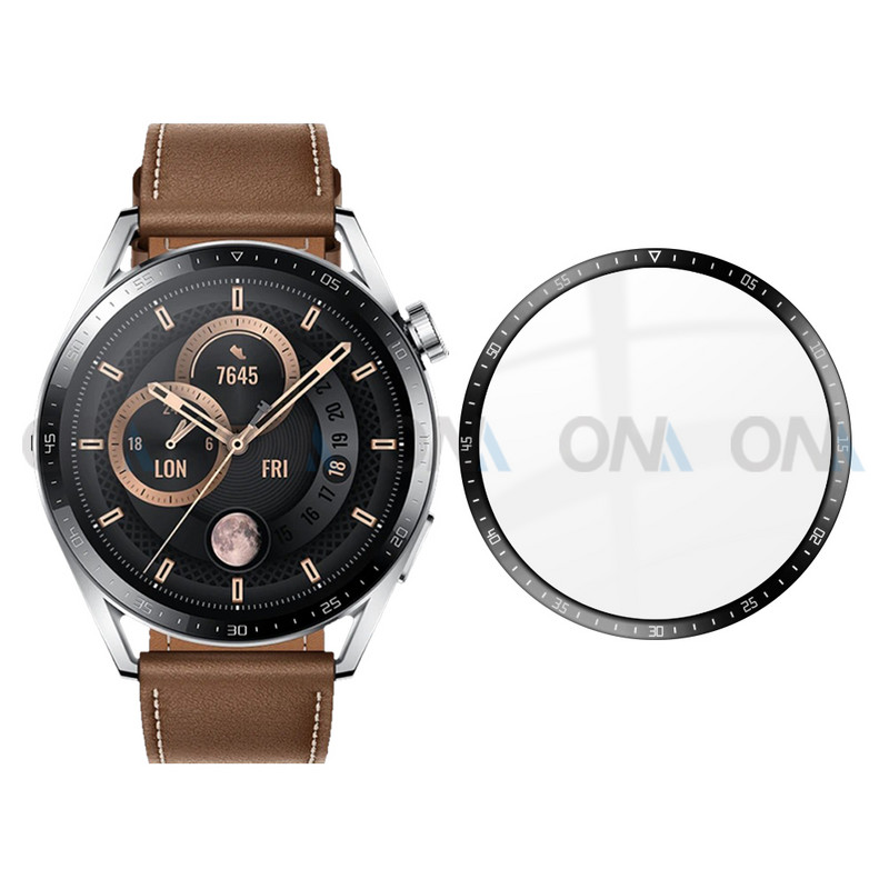 5D ekraanikaitsekile Huawei Watch GT 3 GT3 2 42mm 46mm 3 Pro Smart Watchi pehme kaitsekatte tarvikud (mitte klaasist)