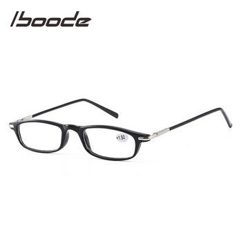 Очила за четене iboode с малки квадратни рамки 2022 Горещи ултралеки очила за пресбиопия с диоптър +1.0 1.5 2.0 2.5 3.0 3.5 Reader