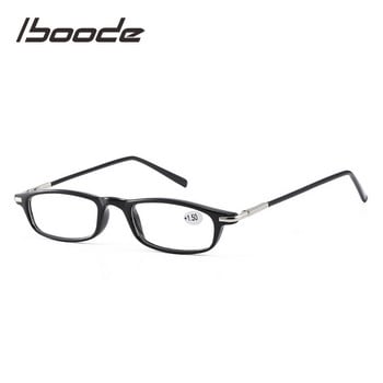 iboode Small Square Frame Reading Glasses 2022 Hot Ultralight Presbyopic Eyewear With Diopter +1.0 1.5 2.0 2.5 3.0 3.5 Reader