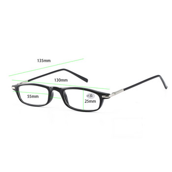iboode Small Square Frame Reading Glasses 2022 Hot Ultralight Presbyopic Eyewear With Diopter +1.0 1.5 2.0 2.5 3.0 3.5 Reader