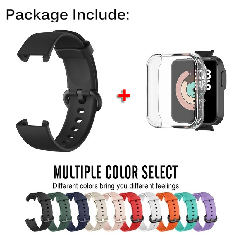 Csereszíj Mi Watch Lite szilikon óraszíj Óraszíj XiaoMi Mi Watch Lite szíjhoz Correa karkötő