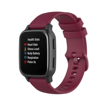 FIFATA remen za sat za Garmin Venu SQ Silikonska narukvica za Garmin Venu Vivoactive3 4 Forerunner245 za Amazfit BipS/U narukvicu