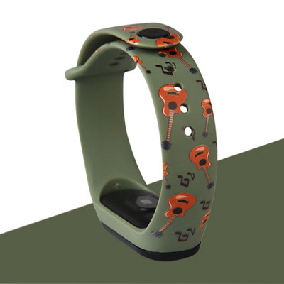 Remen za Xiaomi Mi Band 7 6 5 4 3 Printed narukvica TPU zamjena narukvica za Mi Band 7 6 5 remen za pametni sat