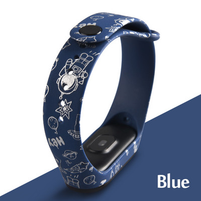 Remen za Xiaomi Mi Band 7 6 5 4 3 Printed narukvica TPU zamjena narukvica za Mi Band 7 6 5 remen za pametni sat