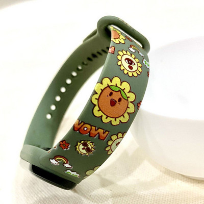 Remen za Xiaomi Mi Band 7 6 5 4 3 Printed narukvica TPU zamjena narukvica za Mi Band 7 6 5 remen za pametni sat