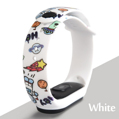 Remen za Xiaomi Mi Band 7 6 5 4 3 Printed narukvica TPU zamjena narukvica za Mi Band 7 6 5 remen za pametni sat