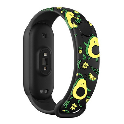 Remen za Xiaomi Mi Band 7 6 5 4 3 Printed narukvica TPU zamjena narukvica za Mi Band 7 6 5 remen za pametni sat