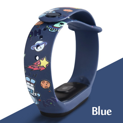 Remen za Xiaomi Mi Band 7 6 5 4 3 Printed narukvica TPU zamjena narukvica za Mi Band 7 6 5 remen za pametni sat