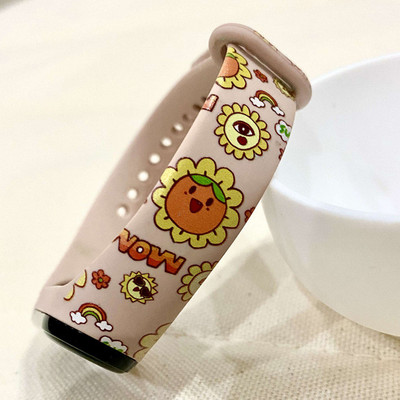 Remen za Xiaomi Mi Band 7 6 5 4 3 Printed narukvica TPU zamjena narukvica za Mi Band 7 6 5 remen za pametni sat