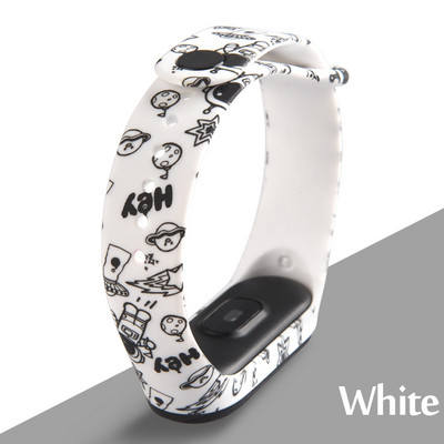 Remen za Xiaomi Mi Band 7 6 5 4 3 Printed narukvica TPU zamjena narukvica za Mi Band 7 6 5 remen za pametni sat