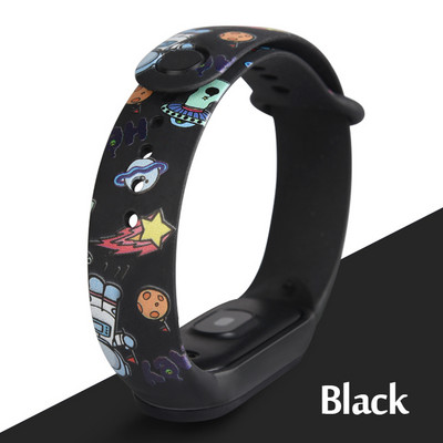 Remen za Xiaomi Mi Band 7 6 5 4 3 Printed narukvica TPU zamjena narukvica za Mi Band 7 6 5 remen za pametni sat