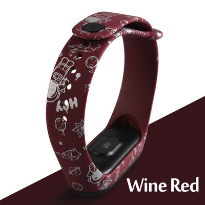 Remen za Xiaomi Mi Band 7 6 5 4 3 Printed narukvica TPU zamjena narukvica za Mi Band 7 6 5 remen za pametni sat