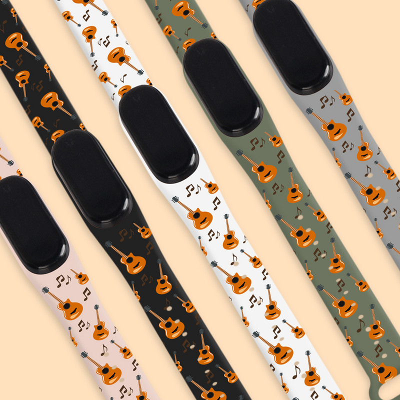 Remen za Xiaomi Mi Band 7 6 5 4 3 Printed narukvica TPU zamjena narukvica za Mi Band 7 6 5 remen za pametni sat