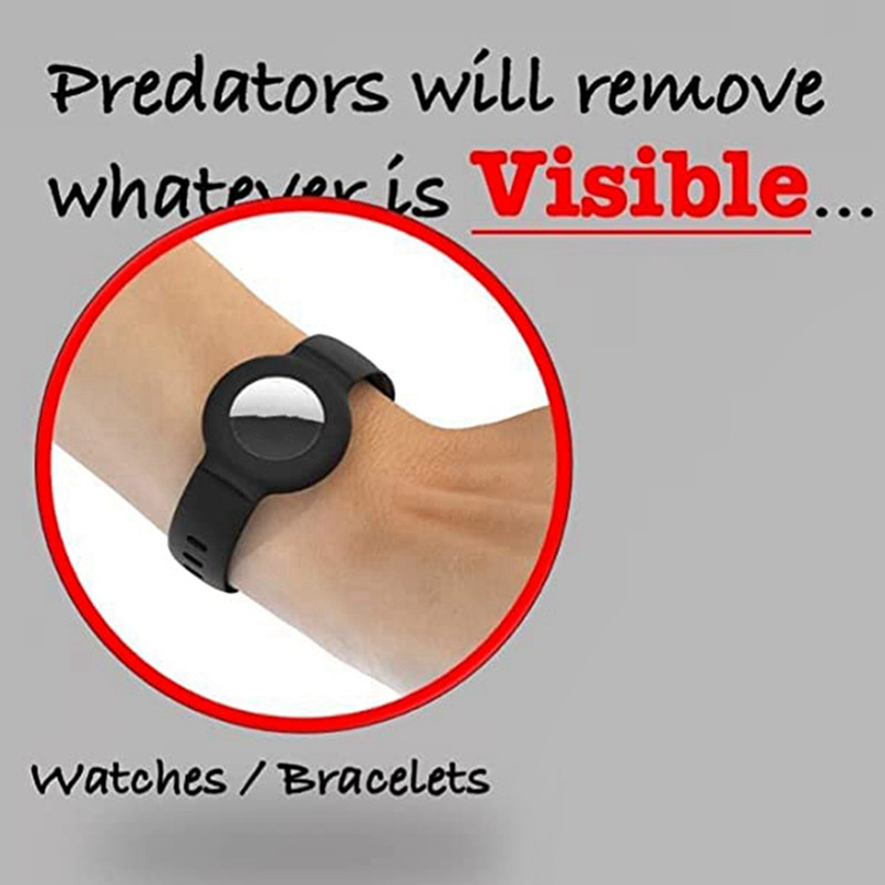 3X laikiklis skirtas Apple Airtag Air Tag Paslėptas GPS seklys vaikams, mažiems vaikams, pagyvenusiems žmonėms, augintiniams, drabužiams,1