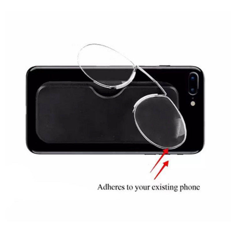 Maži skaitymo akiniai vyrams, moterims, nosies segtukų skaitytuvas Mėlyna šviesa blokuojanti nešiojama piniginė, mažaregiai akiniai su dėkliukais 2023 m.