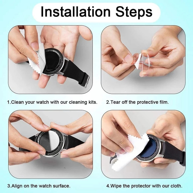 9H Premium kaljeno staklo za AMAZFIT GTR 42 mm 47 mm Zaštitna folija za ekran pametnog sata Dodaci za AMAZFIT GTR remen za sat