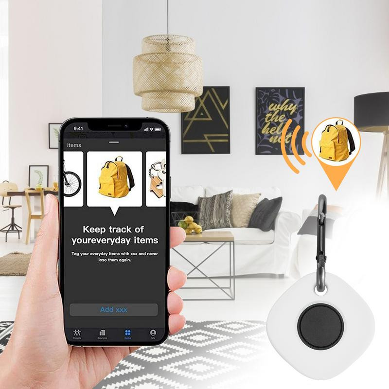 Mini Smart Mobile Blue tooth 4.0 GPS-jälgija kaotsiminekuvastane alarmsilt Juhtmevaba lapsekoti rahakoti võtmeotsija