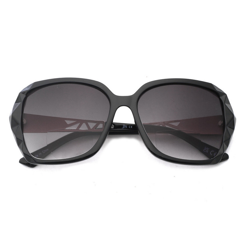 JM nagy szögletes bifokális olvasó napszemüveg nőknek, színátmenetes lencsével, női túlméretezett bifokális napszemüveg +1-től +4-ig