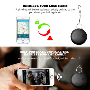 Mini Smart GPS Tracker Key Finder Locator Wireless Bluetooth Anti Lost Alarm Sensor Device Tracker For Kids Pets Car Baggage