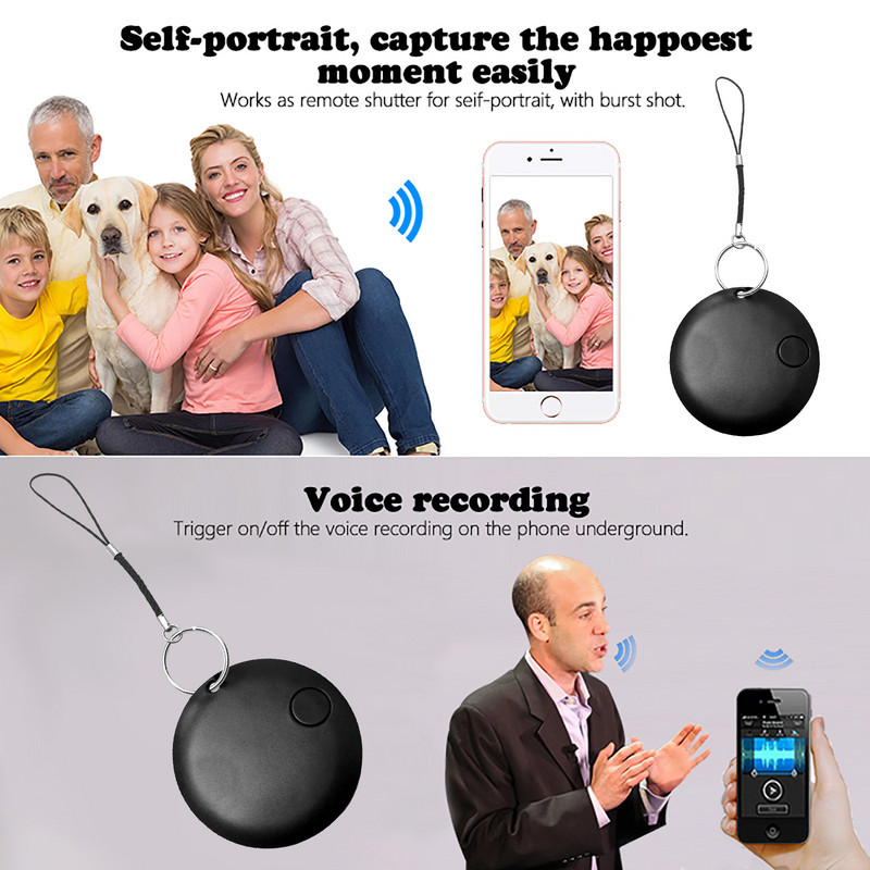 Mini Smart GPS Tracker Key Finder Ασύρματο Bluetooth Anti Lost Alarm Sensor Device Tracker for Kids Pets Αποσκευές αυτοκινήτου