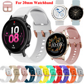 Silikonski remen za sat od 20 mm za Huawei GT3 42 mm GT 3 Pro 43 mm Active2 40 44 mm narukvica za pametni sat Honor Magic GT2 GT 2 42 mm
