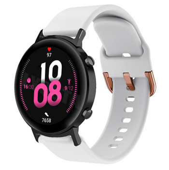 Силиконова 20 мм каишка за часовник за Huawei GT3 42 мм GT 3 Pro 43 мм Active2 40 44 мм Smartwatch гривна Honor Magic GT2 GT 2 42 мм