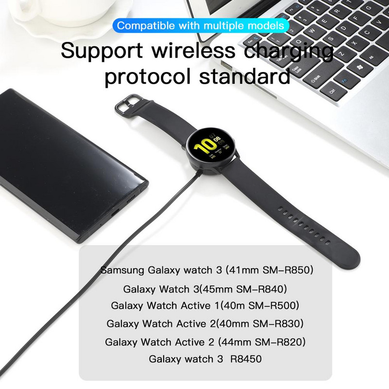 USB kabel za punjenje za Samsung Galaxy Watch 3 Active 1 2 SM R820 R830 R500 pametni sat 40 mm 44 mm narukvica, adapterski kabel za punjenje