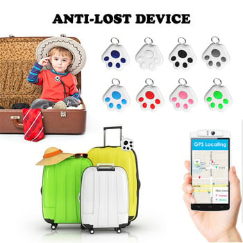 Mini Wireless Bluetooth Kids Anti-Lost Device Двупосочна аларма GPS Tracker Smart Tag Pet Locator Pet Locator за Apple IOS/Android
