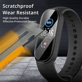 10D Glass for Xiaomi mi band 6 5 7 8 4 Screen Protector στο Xiami Miband6 band6 Κάλυμμα Miband για Xiomi mi band Film