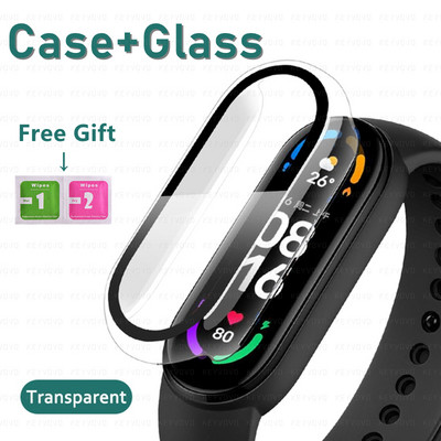 10D staklo za Xiaomi mi band 6 5 7 8 4 Screen Protector Zaštitno na Xiami Miband6 band6 Miband poklopac za Xiomi mi band film