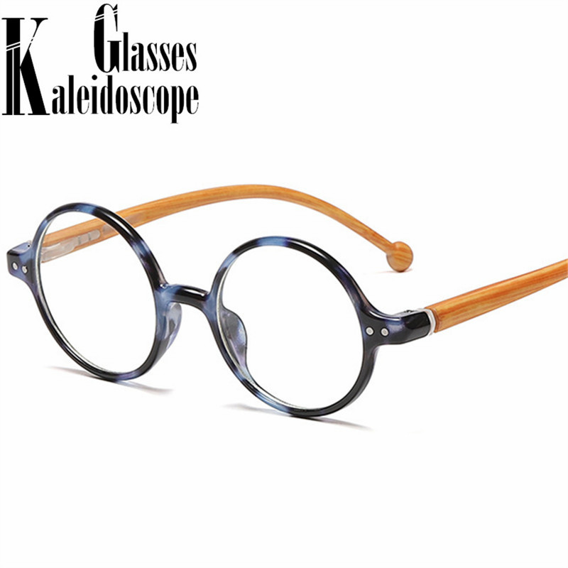 Στρογγυλά γυαλιά ανάγνωσης Anti Blue Light Γυναικεία Ανδρικά Vintage Wood Grain Hyperopia Presbyopia Γυαλιά οράσεως Γυαλιά Διόπτρας +1,0 1,5 2,0