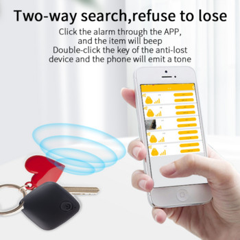Bluetooth Anti Lost Device Mini Tracking GPS Tracker Key Case Kids Pet Vehicle Finder Location Recording Tracker
