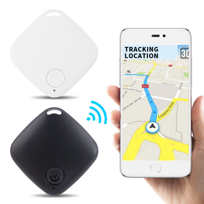 Bluetooth Anti Lost Device Mini uređaj za praćenje GPS Tracker Torbica za ključeve Nalaz za vozila za kućne ljubimce za djecu Praćenje snimanja lokacije