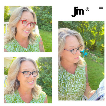 JM Women Spring Hinge Cat Eye Reading Glasses Floral Magnifier Очила за четене с пресбиопичен диоптър