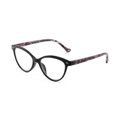 JM ženske naočale za čitanje s proljetnom šarkom s mačjim okom i cvjetnim povećalom Naočale za čitanje s dioptrijom s dalekovidnošću