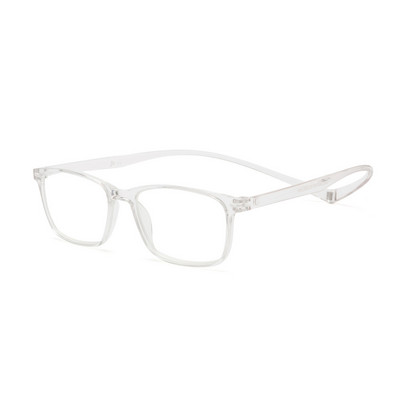 JM Magnet Temple Blue Light naočale za čitanje za muškarce Žene Vintage četvrtaste dioptrijsko povećalo Naočale za dalekovidnost